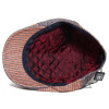 casquette laine et coton mi-saison coloris taupe doublure matelassée