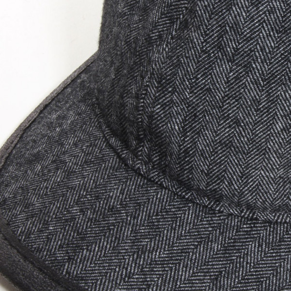 casquette américaine avec visière gansée