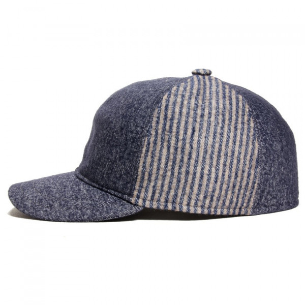 casquette mi saison coloris bleu jeans