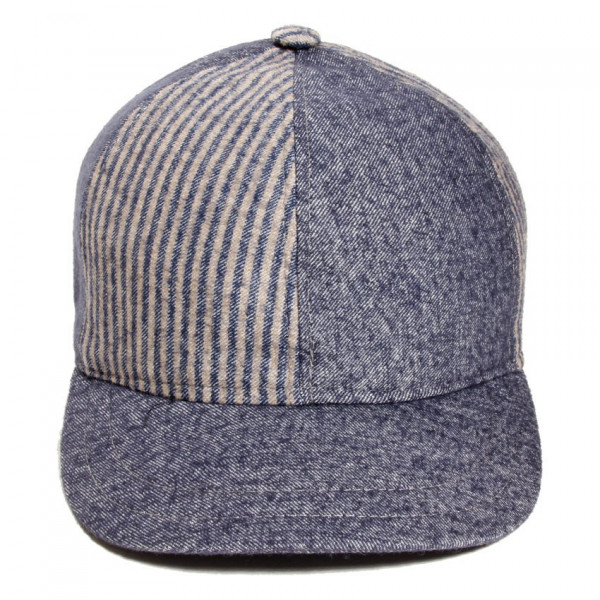 casquette mi saison coloris bleu jeans