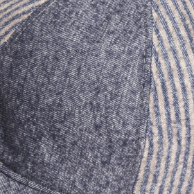 casquette mi saison coloris bleu jeans