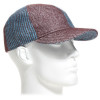 casquette baseball deux tons en laine et coton