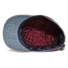 casquette baseball deux tons en laine et coton
