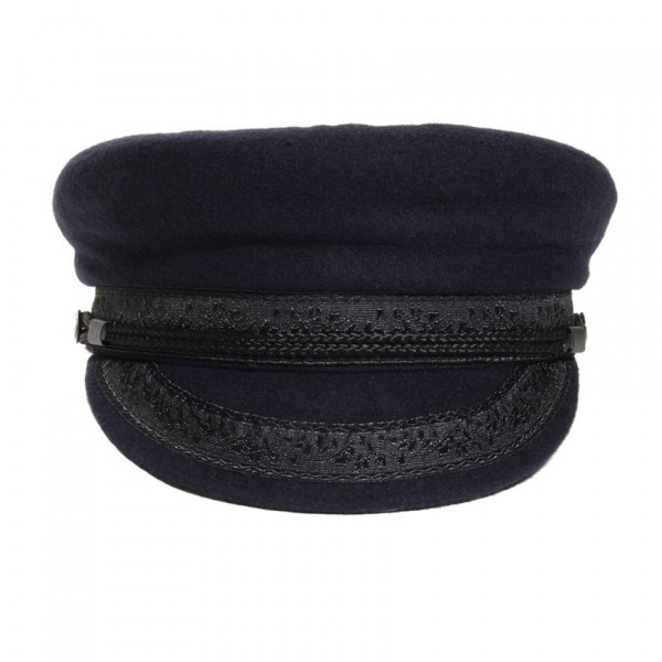 casquette marin bleu marine