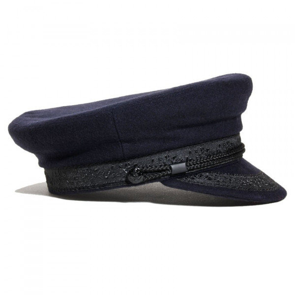 casquette marin bleu marine