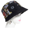 chapeau femme multicolore