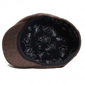 casquette laine marron doublée marque Bailey