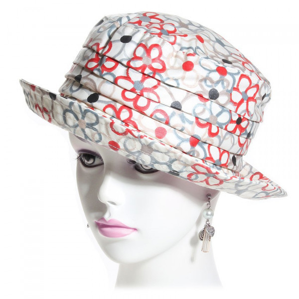 chapeau de pluie coton imprimé