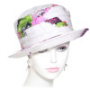 chapeau de pluie en coton imprimé