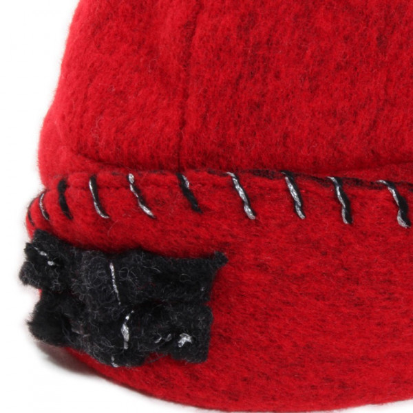 Modissima - Chapeau Janka rouge
