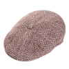 casquette laine jacquard marron de chez Kangol