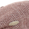 casquette laine jacquard marron de chez Kangol