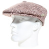casquette laine jacquard marron de chez Kangol
