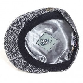casquette laine jacquard de chez Kangol doublure satinée