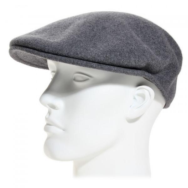 casquette laine 504 coloris gris anthracite marque Kangol