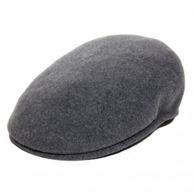 casquette laine 504 coloris gris anthracite marque Kangol