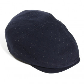 casquette plate bleu marine
