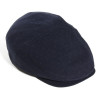 casquette plate bleu marine