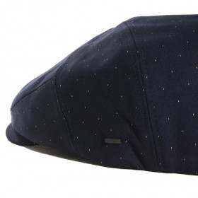 casquette plate bleu marine