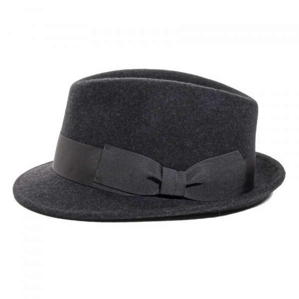 Feutre trilby anthracite - Antonio - Modissima