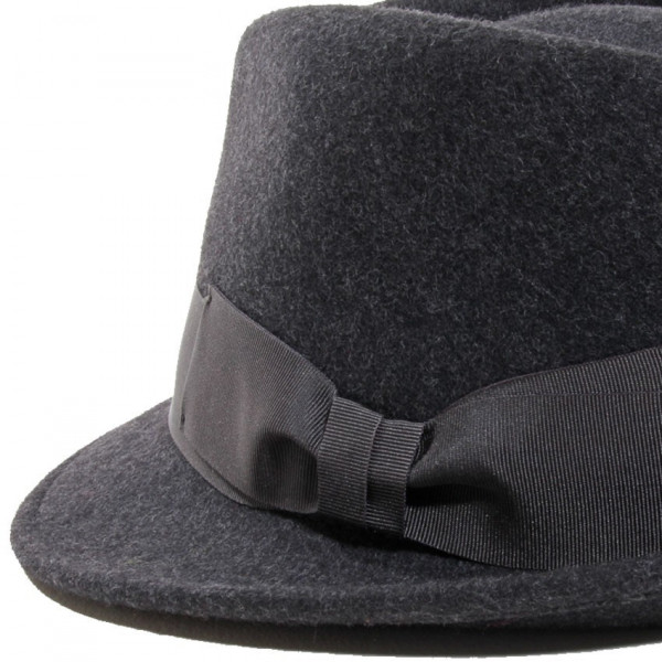 Feutre trilby anthracite - Antonio - Modissima