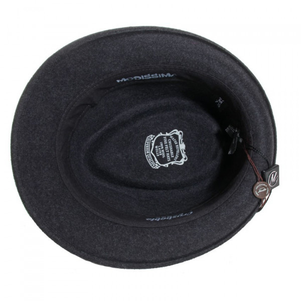 Feutre trilby anthracite - Antonio - Modissima