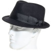 chapeau feutre noir