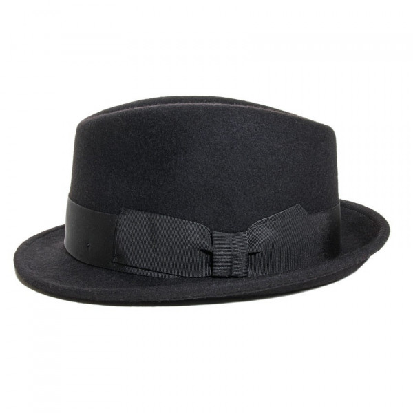 Feutre trilby noir - Antonio - Modissima