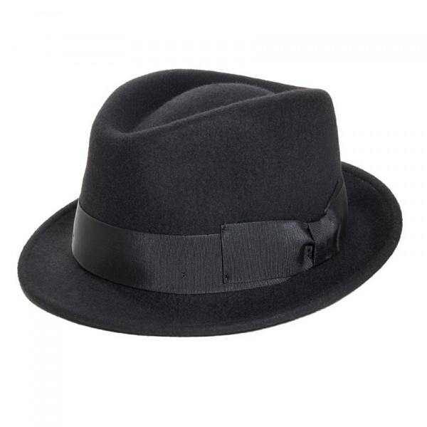 Feutre trilby noir - Antonio - Modissima