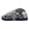 casquette patchwork de laine bleu marine marque Modissima