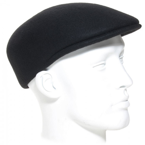 Casquette baseball laine noire, casquette homme hiver feutre livré 48h