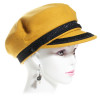 casquette marin jaune cannelle