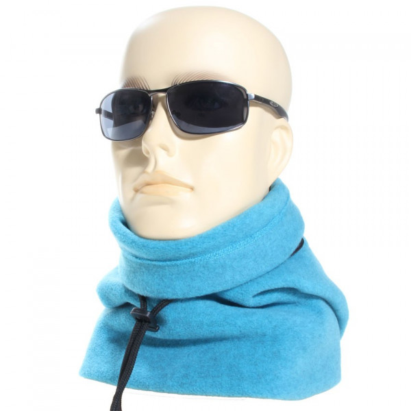 cagoule polaire made in France coloris turquoise