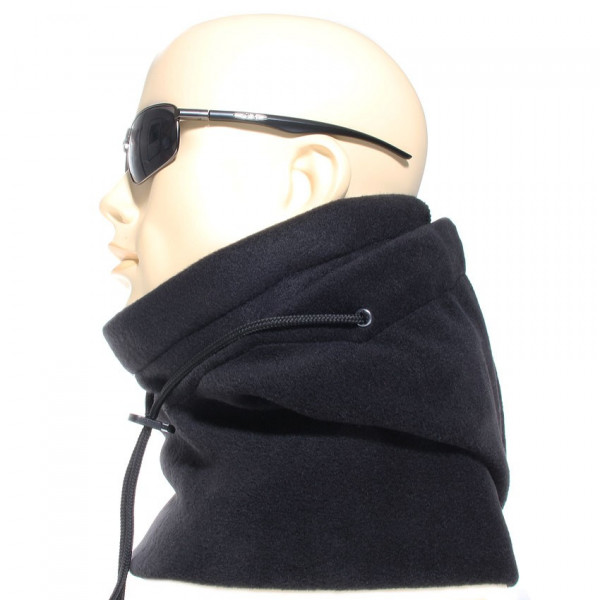 Cagoule polaire made in France coloris noir
