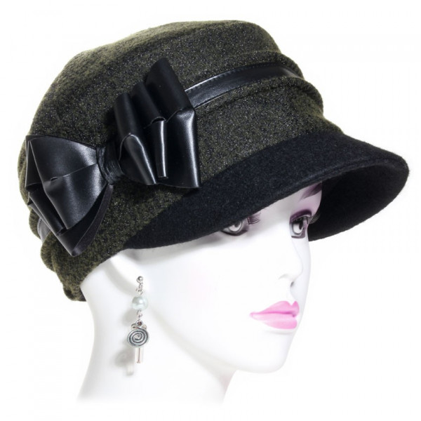 casquette cubaine femme kaki