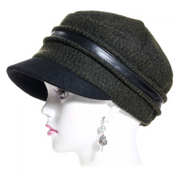 casquette cubaine femme kaki