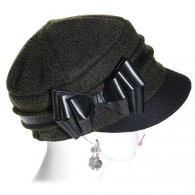 casquette cubaine femme kaki