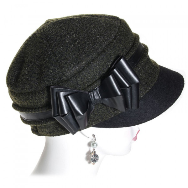 casquette cubaine femme kaki