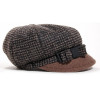 casquette gavroche femme marron