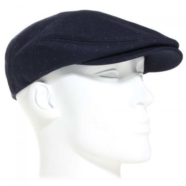 casquette plate bleu marine