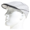 Casquette d'été lin gris
