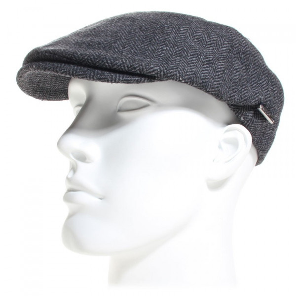 casquette bec de cane grise