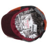 Casquette plate patchwork laine doublure Fléchet