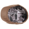 Casquette plate pure cachemire couleur camel doublure Fléchet