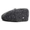 casquette gavroche tweed noir pins Modissima