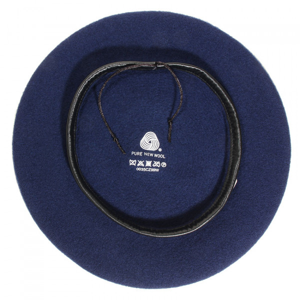 béret marine 100% laine
