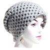 bonnet laine gris