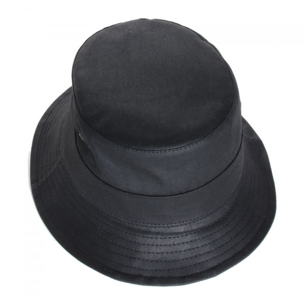 bob pluie coton huilé noir