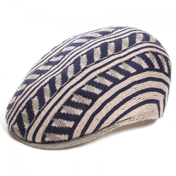 Casquette retro geo beige Kangol