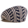 Casquette retro geo beige Kangol